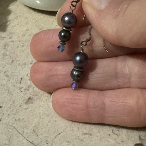 Handmade Beaded Earrings - Picture 7 of 8